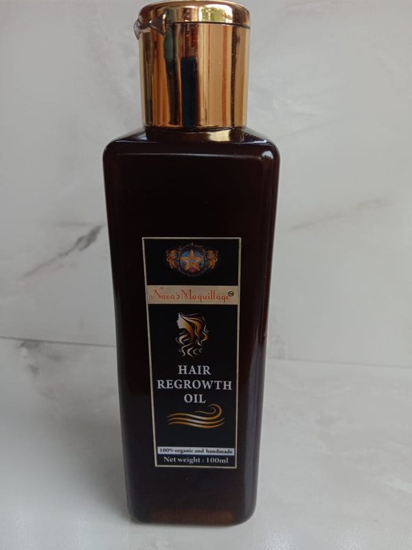Nava5Maquillage HAIR RE-GROWTH OIL 100% Organic & Handmade 